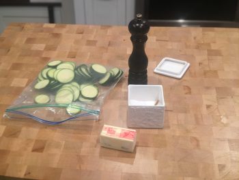 Sous Vide Zucchini side Kids will love